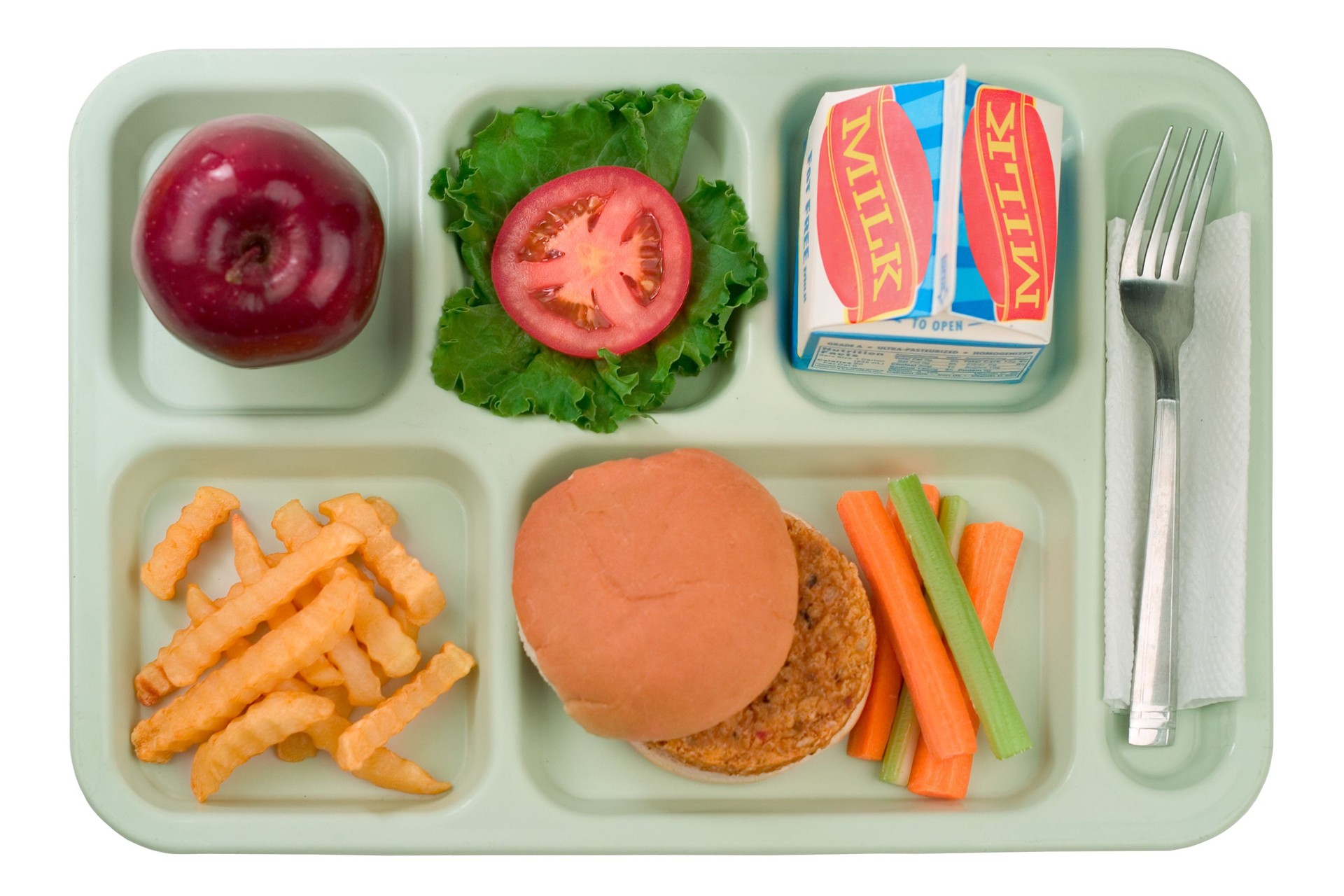 School Food - Veggie Burger