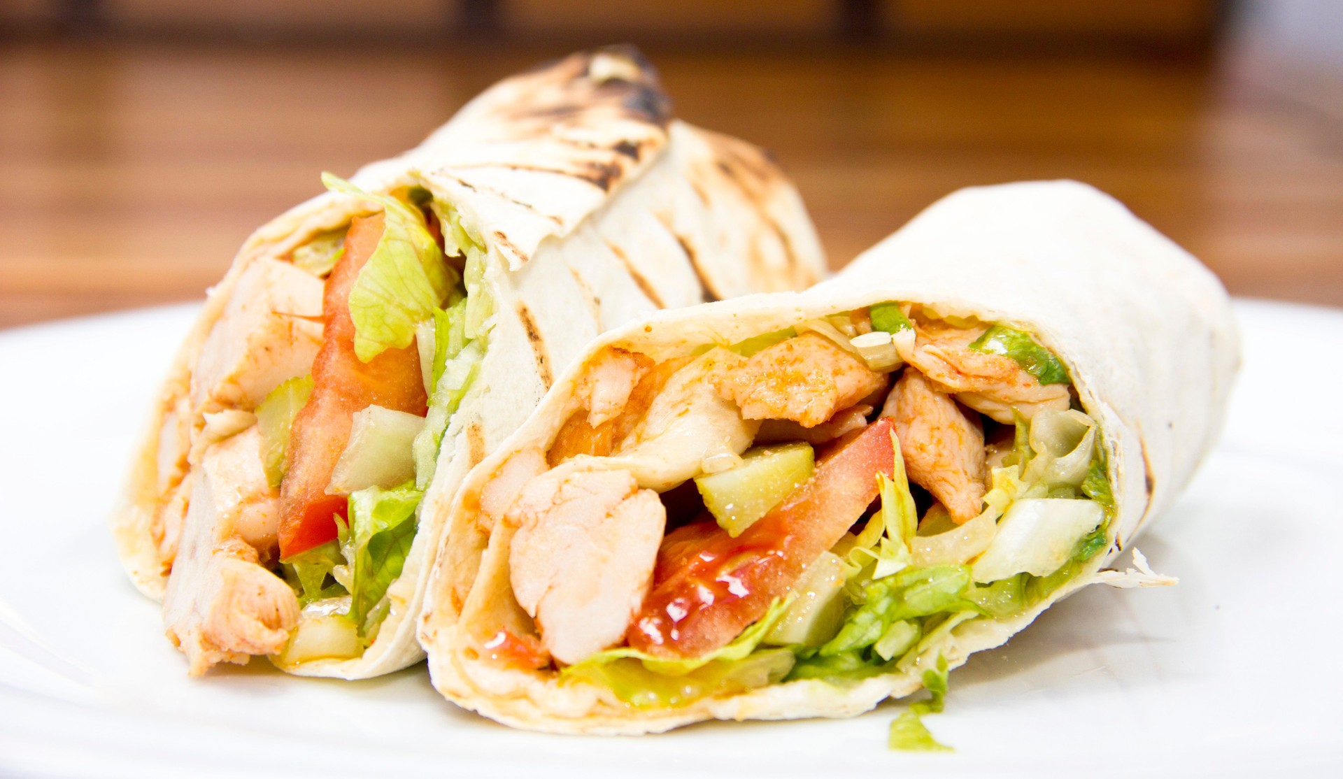 Döner kebap - Chicken Salad Sandwich Wrap